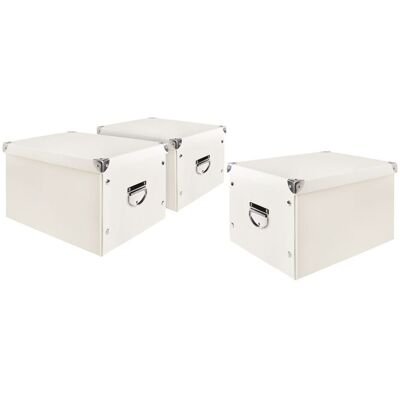 VBS Aufbewahrungsbox mit Deckel - 3 Stück VBS Aufbewahrungsbox mit Deckel - 3 Stück