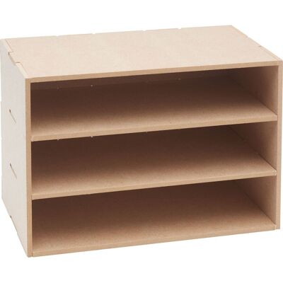VBS Regalbox "Flexio" - Basic Box - 3 Fächer VBS Regalbox "Flexio" - Basic Box - 3 Fächer