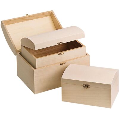 VBS Holztruhe, 3er-Set VBS Holztruhe, 3er-Set