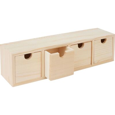 VBS Schubladenbox mit 4 Schüben VBS Schubladenbox mit 4 Schüben