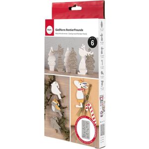Rayher Silikon Gießform Rentierfreunde - - unisex Rayher Silikon Gießform Rentierfreunde - - unisex
