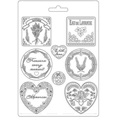 Stamperia Gießform "Lavendelliebe" Stamperia Gießform "Lavendelliebe"