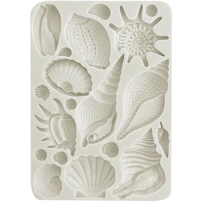 Stamperia Silikon Gießform "Sea Land - Shells" Stamperia Silikon Gießform "Sea Land - Shells"