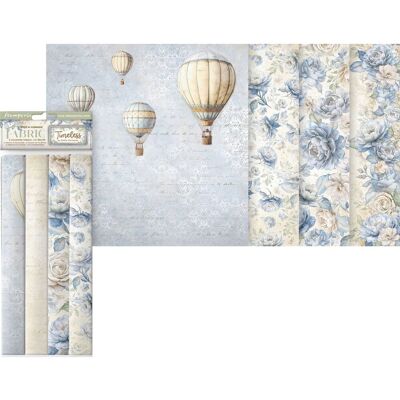 Stamperia Stoffpaket "Timeless" Stamperia Stoffpaket "Timeless"