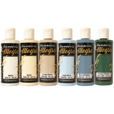 Stamperia Allegro Acrylic "Timeless" Stamperia Allegro Acrylic "Timeless"
