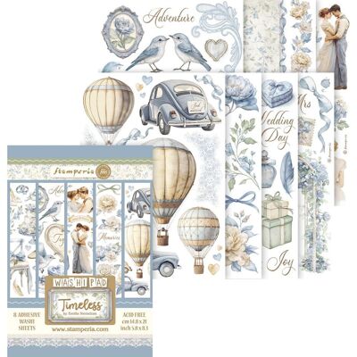 Stamperia Washi Pad "Timeless" Stamperia Washi Pad "Timeless"
