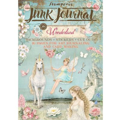 Stamperia Junk Journal Book "Wonderland" Stamperia Junk Journal Book "Wonderland"