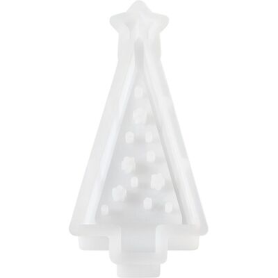 HobbyFun Silikon-Gießform "Lichter-Tannenbaum" - Sterne HobbyFun Silikon-Gießform "Lichter-Tannenbaum" - Sterne