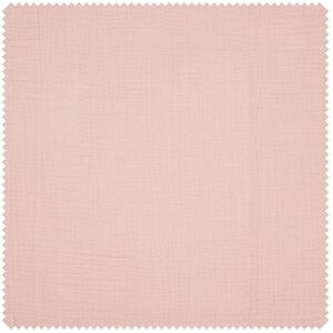 Musselin-Baumwollstoff "Uni" - Blush Musselin-Baumwollstoff "Uni" - Blush
