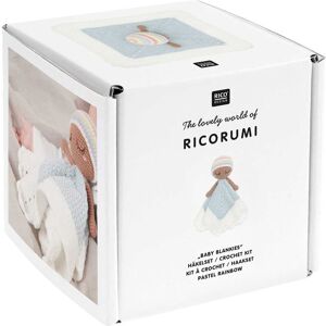 Rico Design GmbH & Co.KG Ricorumi Häkelset Baby Decken Pastell Regenbogen - Bastelset Rico Design GmbH & Co.KG Ricorumi Häkelset Baby Decken Pastell Regenbogen - Bastelset