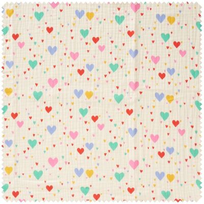 Musselin-Baumwollstoff "Tiamo" Musselin-Baumwollstoff "Tiamo"