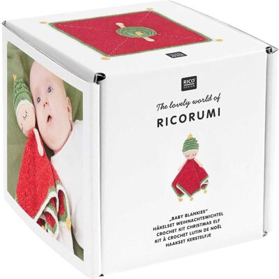 Rico Design Ricorumi Häkelset "Baby Blankies" - Weihnachtswichtel Rico Design Ricorumi Häkelset "Baby Blankies" - Weihnachtswichtel