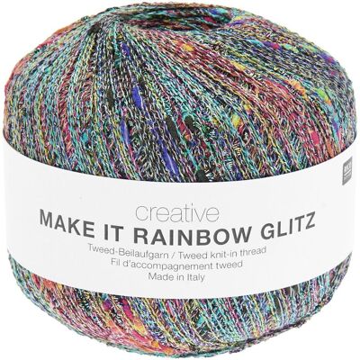 Rico Design Creative "Make It Rainbow Glitz" - Weiß Rico Design Creative "Make It Rainbow Glitz" - Weiß