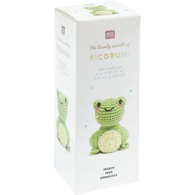 Rico Design Ricorumi Mini Easy Häkelset - Frosch Rico Design Ricorumi Mini Easy Häkelset - Frosch