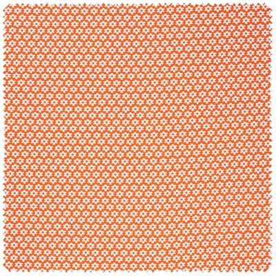 Baumwoll-Stoff Popeline "Daisy" - Orange Baumwoll-Stoff Popeline "Daisy" - Orange