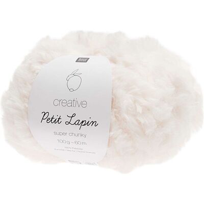 Rico Design Creative "Petit Lapin super chunky" - Farbe 001 Rico Design Creative "Petit Lapin super chunky" - Farbe 001