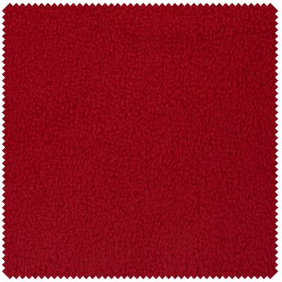 Fleece-Stoff "Antipeeling", Uni - Rot Fleece-Stoff "Antipeeling", Uni - Rot