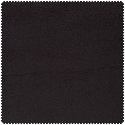 Fleece-Stoff "Antipeeling", Uni - Schwarz Fleece-Stoff "Antipeeling", Uni - Schwarz