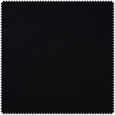 Baumwoll-Stoff "Uni" - Schwarz Baumwoll-Stoff "Uni" - Schwarz