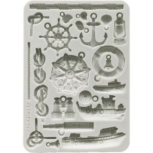 Stamperia Silikonform A5 Silent Sea - Rudders & Boats Stamperia Silikonform A5 Silent Sea - Rudders & Boats