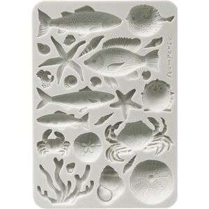 Stamperia Silikonform A5 Silent Sea - Shells & Fish Stamperia Silikonform A5 Silent Sea - Shells & Fish