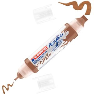 edding 5400 Acrylic "Acryl 3D - Double Liner" - Haselnuss edding 5400 Acrylic "Acryl 3D - Double Liner" - Haselnuss