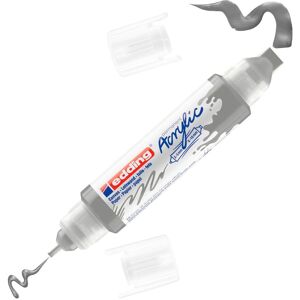 edding 5400 Acrylic "Acryl 3D - Double Liner" - Silber edding 5400 Acrylic "Acryl 3D - Double Liner" - Silber
