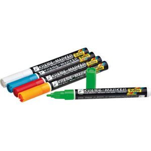 Folia Kreidemarker Set - 1-2mm Buntfarben - 5 St. Folia Kreidemarker Set - 1-2mm Buntfarben - 5 St.