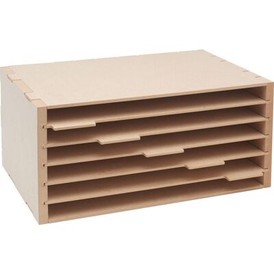 VBS Papier-Organizer "Flexio", DIN A4 mit Register, 6 Fächer VBS Papier-Organizer "Flexio", DIN A4 mit Register, 6 Fächer