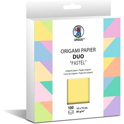 URSUS Origami Papier "Duo" - Pastell URSUS Origami Papier "Duo" - Pastell
