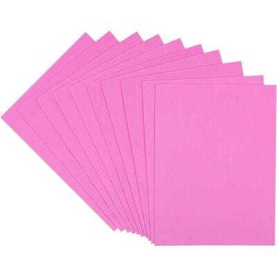 VBS Moosgummi, 2 mm, 10 Stück - Pink VBS Moosgummi, 2 mm, 10 Stück - Pink