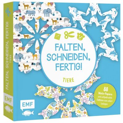 EMF Buch "Bastelblock: Falten, Schneiden, fertig! - Tiere" EMF Buch "Bastelblock: Falten, Schneiden, fertig! - Tiere"