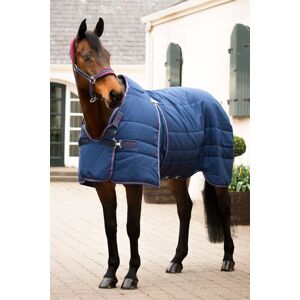 Horseware Rambo Optimo Stalldecke 200g  Navy/Burgundy/Teal/Navy 145 unisex