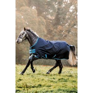 Horseware Amigo Bravo 12 Weidedecke, 50g  Navy/ Turquoise 145 unisex