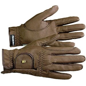 Roeckl Roeck Grip Fleece Handschuhe  Dark Brown 7,5 unisex