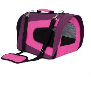 Dogman Tragetasche  Rose Pink/Purple/Black 46X26X27 unisex