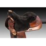 Christ Sattelsitzbezug Laramie, F, Warmblut  Brown F unisex