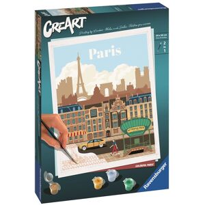 Ravensburger - CreArt 24x30 cm- Stockholm - Loisir creatif - Peinture par numeros - Adulte - Activite detente et creative - Des 12 ans - 23687 - Version francaise