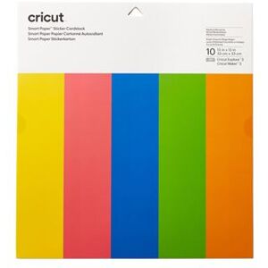 Smart papier cartonné autocollant 33 x 33cm 10 feuilles pour Cricut Maker 3