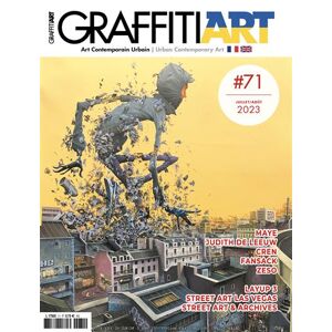 Graffiti Art Mag Graffiti Art N°71 : Sunny Street Art - Juillet-Août 2023 -  Collectif - broché