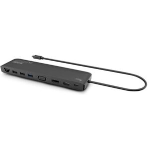 Station d'accueil USB Type C 4K Multi-flux Urban Factory Hubee Mini Noir