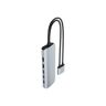 Hub USB-C HyperDrive Targus Viper 10 en 2 pour MacBook/Chromebook/PC Argent