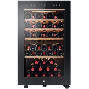 Haier HWS49GA - Cave à vin - pose libre - largeur : 49.7 cm - profondeur : 58 cm - hauteur : 82 cm - classe F - noir