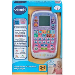 Vtech SMARTPHONE P''TIT GENIUS MAGIC LIGHT ROSE