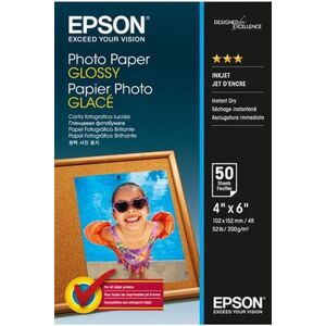 Papier d'impression Epson Papier Photo Glacé 200 g 10X15