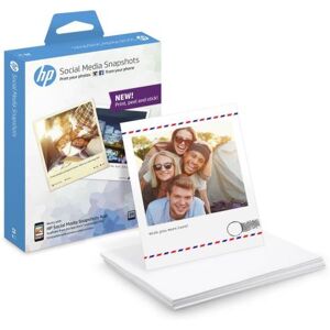 Papier photo HP Social Media Snapshots 25 feuilles