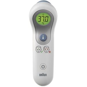 Thermomètre médical avec éclairage LED Braun BNT300WE Blanc