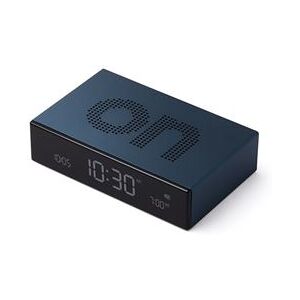 Réveil LCD réversible Lexon Flip Premium Bleu nuit