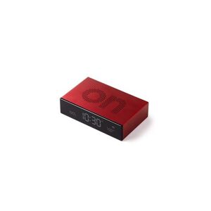 Réveil LCD réversible Lexon Flip Premium Rouge