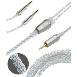 Meze audio Upgrade Cuivre plaque Argent 3,5mm mono a 2,5mm Symetrique